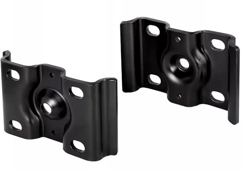 AngyMeck 2pcs Rear Axle Spring U-Bolt Plate Bracket Compatible with Ford F250 F350 Super Duty 1999-2010 Excursion 2000-2005 Replace 3C3Z5798AA, 3C3Z-5798-AA