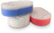 Bath Massage Sponge for Adults - Exfoliating Body Shower Scrubber - Doubled Sided exfloating Massage Sponge- Family Pack of 3