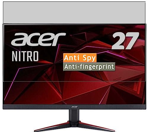 Vaxson TPU Pellicola Privacy, compatibile con Acer NITRO VG0 VG270Ebmiix VG270E bmiix 27 Monitor, Screen Protector Film Filtro Privacy [Non Vetro Temperato]