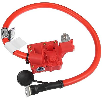 QUARKZMAN Auto Positivo Batteria Terminale Cavo, Compatibile per BMW X3, Rosso