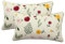 Tosleo 2 Stück Kissenhülle Bestickte dekorative Wurfkissenbezüge 30x50cm Kissenbezüge für Gartenlounge Sofa Dekokissen Wohnzimmer Schlafzimmer Blumenmuster