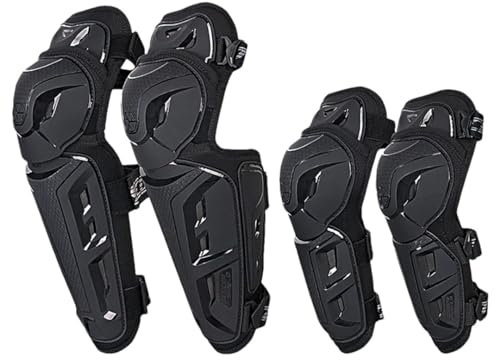 Motorrad Motocross Mtb Knie Ellenbogen Schoner Motorrad Schutzausrüstung Moto Sets Knie und Ellbogen Protektoren Knie Ellenbogen Pads M