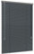 Jalousiescout Lightless Jalousie Aluminiumjalousie, Verdunkelungsrollo, Innovative Verdunkelungstechnik, Sichtschutz, ohne Bohren, 90 x 130 cm (BxH), Dunkelgrau matt