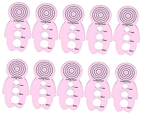 SEWACC 10 Stück Papier Quilling Instrument DIY Handwerkswerkzeug Curling Papier Quilling Werkzeug DIY Papier Quilling Werkzeug Papierwickler Papier Quilling Gerät