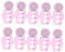 SEWACC 10 Stück Papier Quilling Instrument DIY Handwerkswerkzeug Curling Papier Quilling Werkzeug DIY Papier Quilling Werkzeug Papierwickler Papier Quilling Gerät
