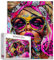 Tucocoo Graffiti Cool Girl Jigsaw Puzzles for Adults 1000 Pieces, Fashion Woman Wearing Sunglass Art Jigsaw Puzzle Colorful DIY Puzzles for Home Decoration, Family Puzzle Perfect for Game Nights