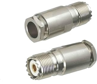 2 stücke UHF SO239 Buchse Steckerklemme RG8 LMR400 7D-FB RG213 Kabel RF Koaxial