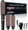 Thermal Brush Heat Brushes for Hair Styling Ionic Curling Iron,32/38Mm Volumizing Heat Brush Create Root Volume & Loose Curls, Digital Display 13 Temperatures, Dual Voltage