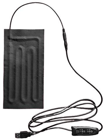 USB Heizkissen klein - USB Heizkissen 5V 2A Elektrischer Stoffwärmer faltbar und wasserdicht mit USB Aufladung | Gezielte Heizung für den unteren Rücken von Haustieren, Lösung