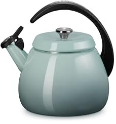 Le Creuset Enamel on Steel Cloche Kettle, 2.2 qt., Sea Salt