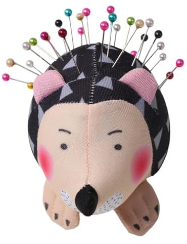 Igelstil Pin Kissen - Tierplüschnadelorganisator, Handgefertigtes Nähkissen | Entzückende Patch Work -Stoffstiftkissen Mit Baumwollfüllung, DIYS -Nähwerkzeuge Für Heimnadelprojekte Igelstil Pin Kissen