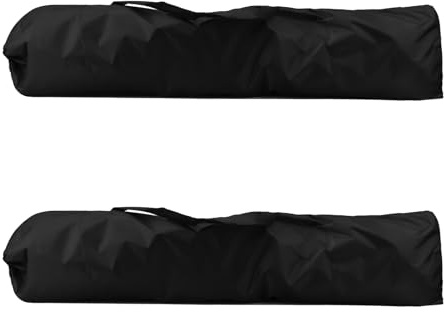 2 Packungen 210 Polyester Campingstuhl-Ersatztasche, 100 cm große, tragbare Falttasche, Aufbewahrung mit 2 Schultergurten für Rasen, Camping, Reisen, Outdoor (kein Stuhl im Lieferumfang enthalten)