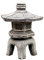 gartendekoparadies.de Oki-Gata-Yukimi japanische Steinlaterne, H. 38 cm, 11 kg, Mehrfarbig, frostsicher aus Steinguss für Außenbereich