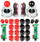 EG STARTS 2 jugadores Arcade Game Kit Piezas USB Pc Joystick para Mame Game DIY USB Encoder + 2x 8 Way stick + 20 Botones pulsadores Rojo + Negro Kits Soporte Windows System & Raspberry pi