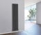 NRG 1800 x 380mm Traditional Anthracite Vertical Cast Iron Style Radiator Double Panel