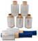 verpacking Mini-Stretchfolie 23 my stark 100 mm x 150 m reißfest, dehnbar & zuverlässig Handstretchfolie Stretchfolie Verpackungsfolie (6 Rollen + 2 Abroller)