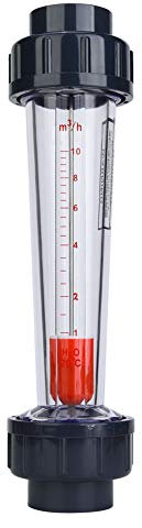 Wasserdurchflussmesser, Flüssigkeitsdurchflussmesser, Kunststoff-Flüssigkeitsmessgerät, Messinstrumente 1-10 m³/h, zur Durchflussmessung und -überwachung