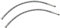 AERZETIX - Set di 2 tubi/raccordi femmina 3/8'' - maschio M10 lavello cucina monoblocco - lunghezza 500mm - tubo di collegamento per miscelatore - tubo di alimentazione sanitaria - C51115