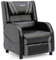 GTFORCE More4Homes RANGER S Pushback Recliner Gaming Armchair - Recliner Sofa Chair for Living Room & Bedroom - Chair Recliner - Faux Leather, Grey