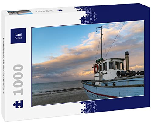 Lais Puzzle Fischerboote am Strand, Dänemark 1000 Teile