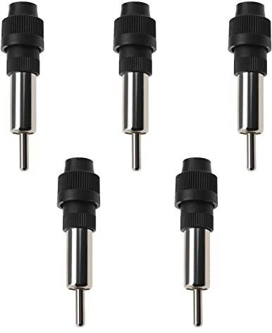 5 STÜCKE DIN Stecker Standard Auto Stereo Radio Antenne Antenne Stecker Koaxial DIN Stecker Schraubbarer Stecker zum Anschließen von RG58 RG174 Kabel Löten erforderlich