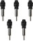 5 STÜCKE DIN Stecker Standard Auto Stereo Radio Antenne Antenne Stecker Koaxial DIN Stecker Schraubbarer Stecker zum Anschließen von RG58 RG174 Kabel Löten erforderlich