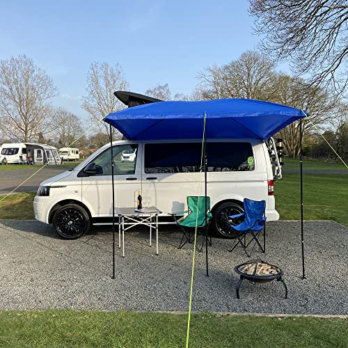 Maypole Universal Sonnendach für Wohnwagen, Wohnmobile & Wohnmobile, blau