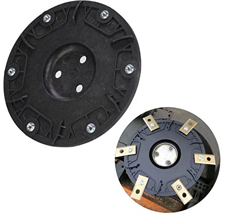 CDIYTOOL Robotic Lawnmower Tuning 6 Blades Blade Disc, Lawn Robot Turntable for 6 Blades for Worx Landroid Kress Ein.hell