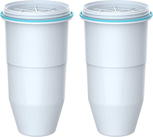 Waterdrop Water Filter, NSF/ANSI 53 Certified Replacement, Reduce TDS, PFOA/PFOS, 98% Chlorine, Bad Taste and Odor, 2 Packs, Compatible with ZeroWater® ZR-017, ZR-001 Jug and Dispenser Filters