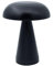 Luxus europe - Tischlampe Touch - Sofia - Schwarz - H21 x Ø16 - Terrassenlampe - Schreibtischlampe - LED - Wiederaufladbar - Dimmbar - Kabellos - Batteriebetrieben - Tischlampe für innen und außen