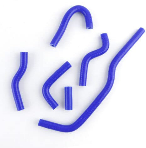 LUXERAD Kit de manguera refrigerante de radiador de silicona para Audi TT MK1 S3 8L 225 1.8T 8N 1999 2000 2001 2002 2003 2004 2005 2006 (azul)