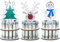 Reuvv Unique Christmas Money Holders for Cash Gifts - Handmade Wooden Money Holder Ornaments - Christmas Tree, Reindeer and Snowman Decoration - Hanging/Standing Xmas Money Holders