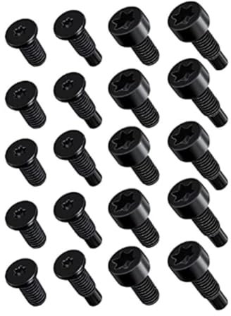 WSRRDRECVHi Ring Doorbell Screws Replacement,16/20PCS Ring Doorbell Screws,T5,T16Ring Security Screw Compatible with Video Doorbell,Replacement Security Screws Accessories(20pcs)