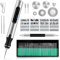 Electric Engraving Pen Kit, Engraving Tool Kit, Cordless Engraver Pen, USB Rechargeable, Mini Rotary Carving Tools for DIY Art Carving Glass Wood Metal Stone Plastic Nails and Jewelry