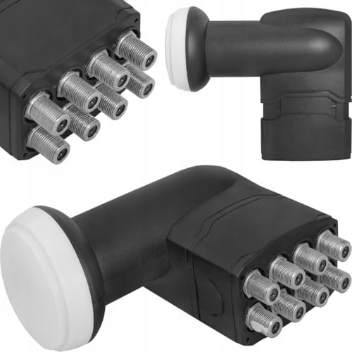 LTC - LNB Octo SAT Konverter - Sat Verstärker - Receiver für Satellitenschüssel - für einen besseren Signalempfang - für HD, Full HD, 4K Fernsehen