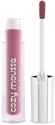 WYCON Cosmetics COZY MOUSSE Rossetto in mousse dal finish vellutato con Texture cremosa ed Effetto cloudy soft - 08 FALL IN MAUVE