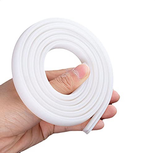 WUPNGS Cinta Aislante de Corrientes de Aire Sello de Goma con Borde de Canal de Goma en U, Longitud 1M for Uso como Tira Decorativa, Transparente/8 * 12 * 14 mm(10M)(5 * 9 * 13.0Mm(10M))