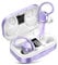 Bluetooth Kopfhörer Sport, Kopfhörer Kabellos Bluetooth 5.3, In Ear Kopfhörer mit 4 ENC Klarer Mic,120 Std Kabellose Kopfhörer mit Tiefer Bass, IPX7 wasserdichte Ohrhörer mit Ohrhaken (lila)