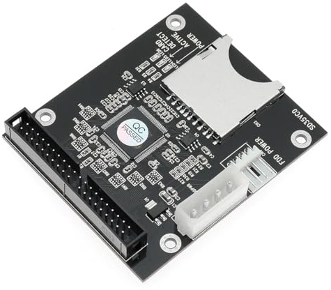 Fasizi Adaptateur 40 Broches vers IDE SD Adaptateur IDE vers SD SD vers 2,5 Pouces