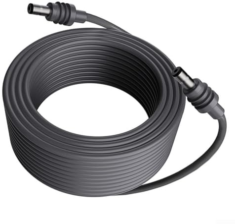 Gdfnmogo Starlink Mini-Verlängerungskabel, Stecker auf Stecker, DC-Anschluss, robust, kompakt, wasserdicht, Kabel für Satellitensystem (10 m)