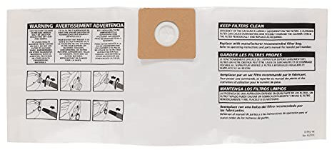 Shop-Vac 9066900 Bolsa de colección de 3 galones, paquete de 3