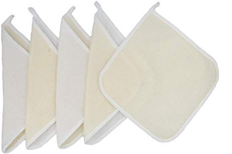 Divertido con forma de sol flor natural exfoliante cara Loofah Esponja Luffa esponja estropajo cepillo 9 x 9 cm cuerpo ducha baño SPA, pack de 6