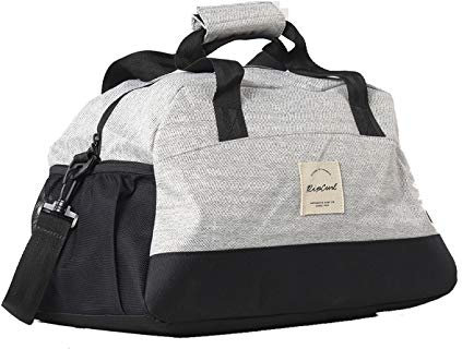 RIP CURL Gym Bag Mix Wave,mittelgroße Reisetasche,Weekender,Sporttasche,Schultergurt,Tragegriff,Grey