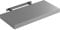 Casaria® Wandregal Holz Grau Hängeregal mit Halterung 15kg Tragkraft Küche Wohnzimmer Flur Schweberegal Bücherregal Regalbrett Schwebend Matt 50cm
