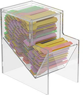 Danieli | Contenitore in acrilico da banco | Espositore per Caramelle, Cucchiaini e Palette per Gelati, Porta Thè, Caramelle Gommose e Dolciumi sfusi PTCX52