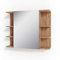 Vicco Specchio contenitore bagno Fynn, Quercia dorata, 79.6 x 64 cm