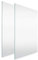 MIFFLIN Ersatzglasscheiben für Bilderrahmen (12,7 x 17,8 cm, transparent, 12,7 x 17,8 cm, 2 Stück)