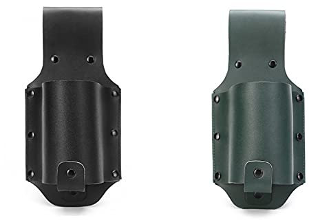 ZXNQ 2 pièces Holster à Bière Classique, Étui à Bière en Cuir PU, Étui à Bière Portable Ceinture - Convient aux Bouteilles de 12 onces - 8.2 * 3.9 in