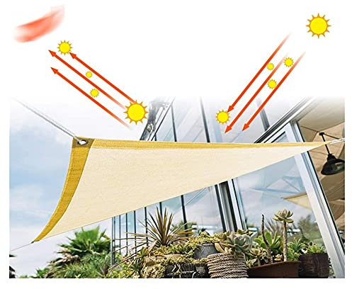 LIFEIBO Sichtschutznetz Sonnensegel,Schatten Segel, Balkon Privatsphäre Zaunabdeckungen Garten Garten Beschattung Ausrüstung Mit Metall Tülle Für Dach, Gewächshaus, Swimmingpool ， 32 Größen