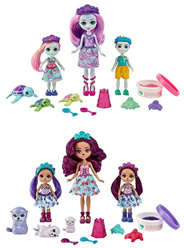 Enchantimals, Assortimento di Famiglia e Animali, Set di Gioco per Ragazze dai 4 anni in poi